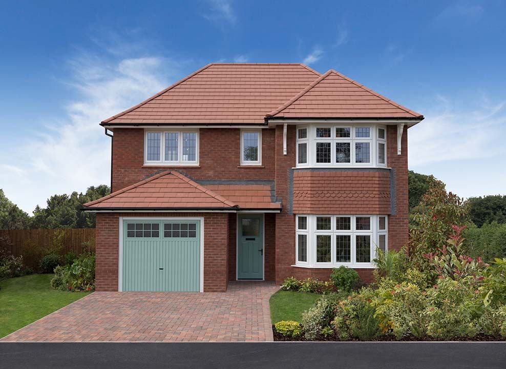 New home, 4 bed detached house for sale in "Oxford" at Chancel Way, Burscough, Ormskirk L40, £385,000
