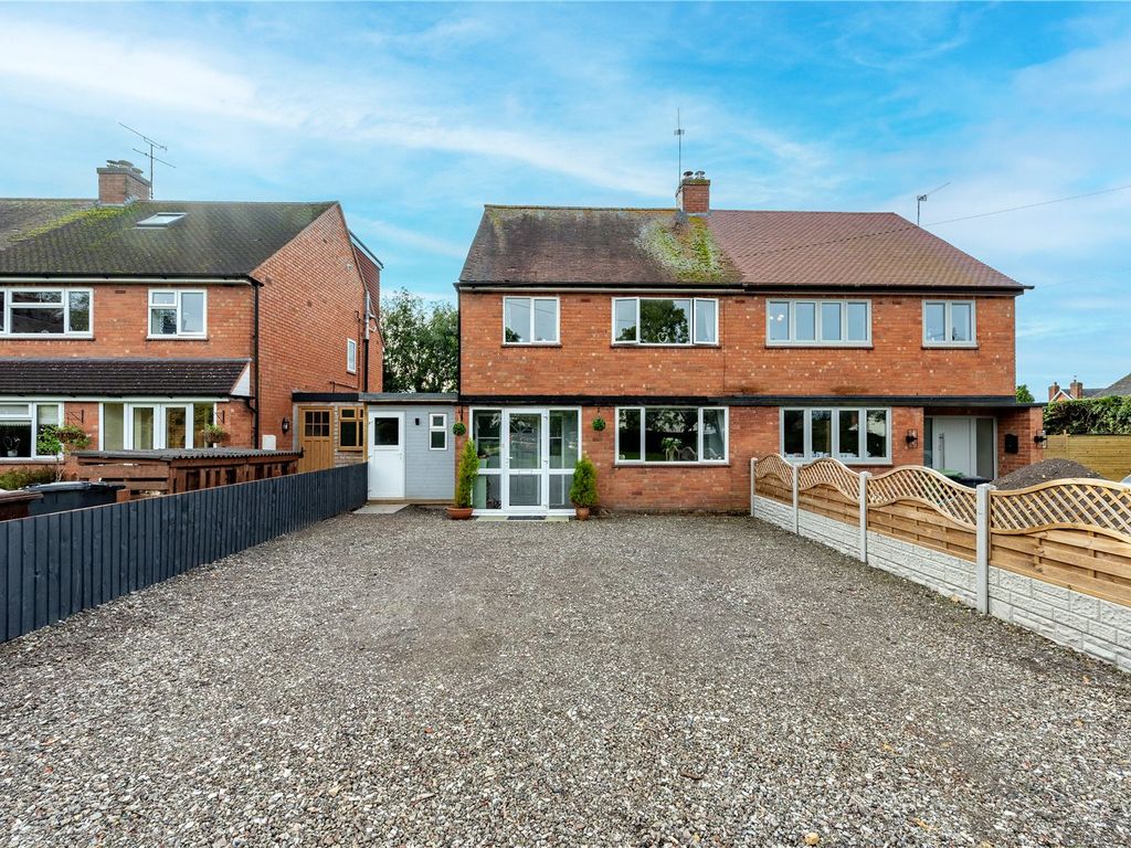 3 bed semi-detached house for sale in Church Road, Astwood Bank, Redditch, Worcestershire B96, £375,000