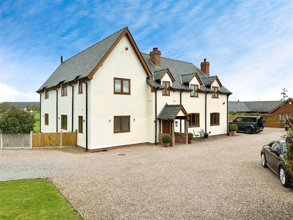 5 bed detached house for sale in Leechpool, Portskewett, Caldicot NP26, £875,000