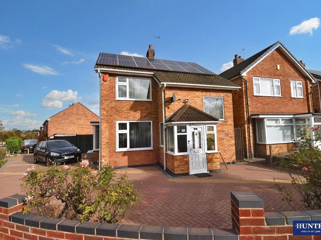 4 bed detached house for sale in Skelton Drive, Leicester LE2, £369,950