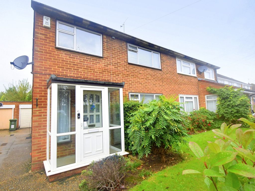 3 bed semi-detached house for sale in Meadow Way, Old Windsor, Berkshire SL4, £425,000
