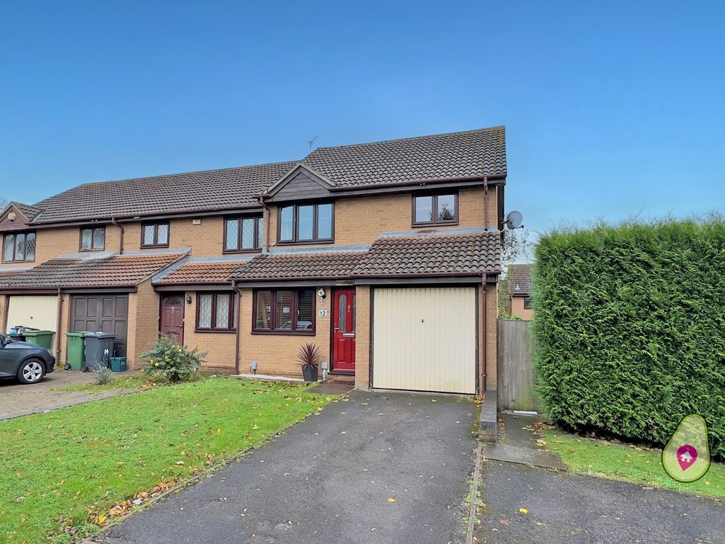3 bed end terrace house for sale in Ashmere Close, Calcot, Reading RG31, £395,000