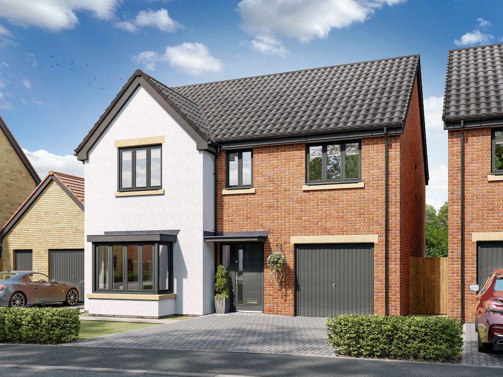 New home, 4 bed detached house for sale in "The Hollicombe" at Lipwood Way, Wynyard, Billingham TS22, £405,950