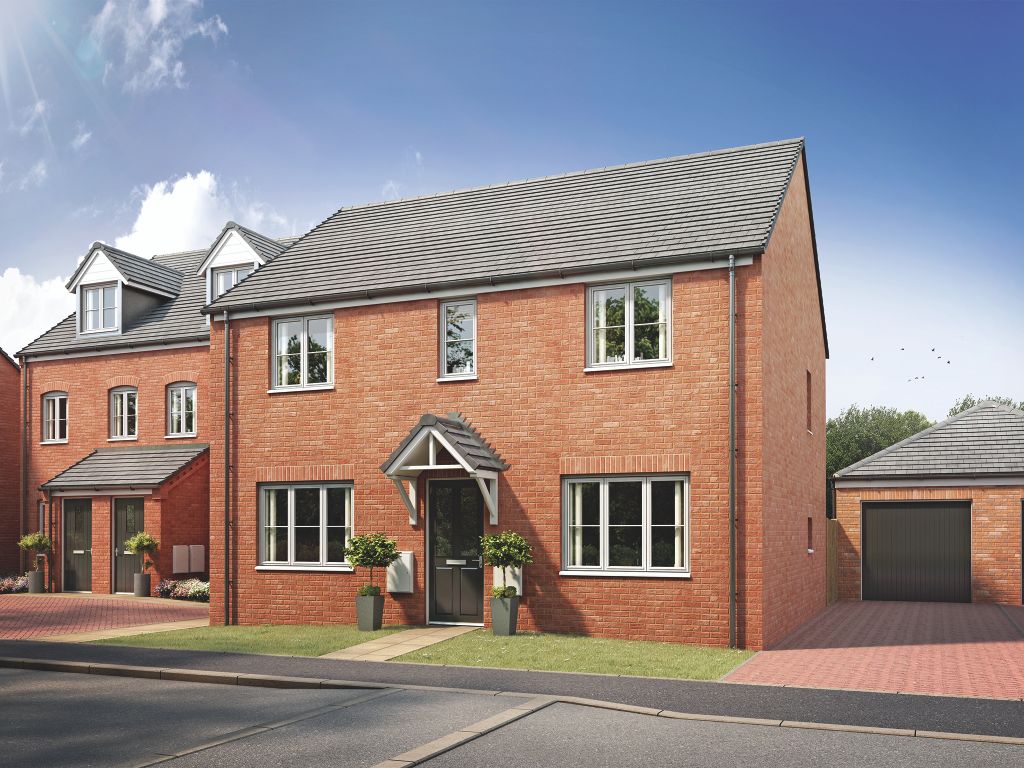New home, 4 bed detached house for sale in "The Chedworth" at Norwich Road, Swaffham PE37, £360,000