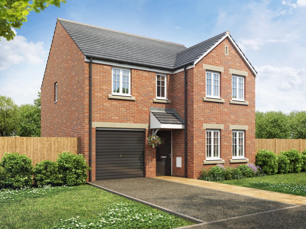 New home, 4 bed detached house for sale in "The Kendal" at Tulip Gardens, Penrith CA11, £302,000