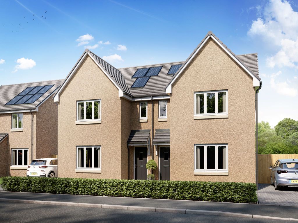New home, 3 bed semi-detached house for sale in "The Elgin" at Carnoustie DD7, £239,000