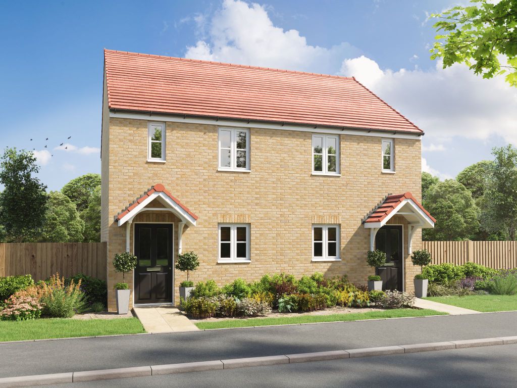 New home, 2 bed semi-detached house for sale in "The Alnmouth" at Gulpher Road, Felixstowe IP11, £270,000