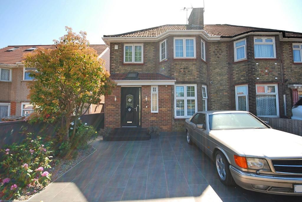 3 bed semi-detached house for sale in Grittleton Avenue, Wembley, Middlesex HA9, £650,000