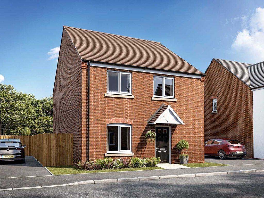 New home, 3 bed detached house for sale in Howard Close, Wilstead MK45, £430,000