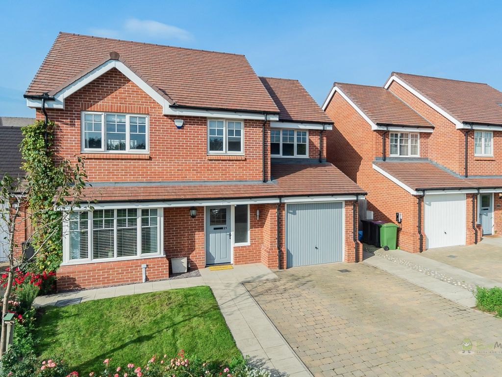 4 bed detached house for sale in Mercers Lane, Shrewsbury SY3, £450,000
