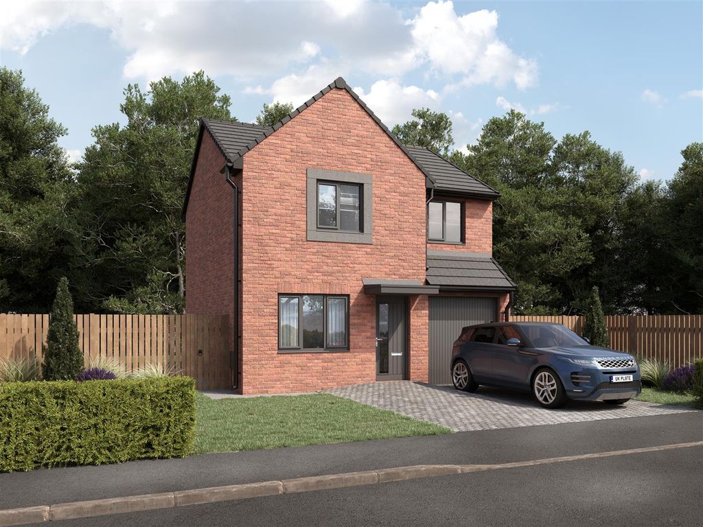 New home, 3 bed detached house for sale in Plot 49, The Clifton, Langley Park DH7, £230,000