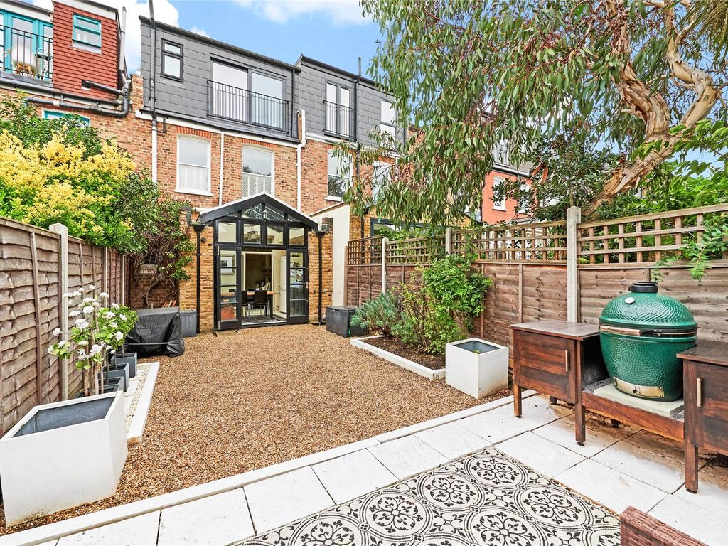 3 bed terraced house for sale in Dahomey Road, Furzedown SW16, £849,950