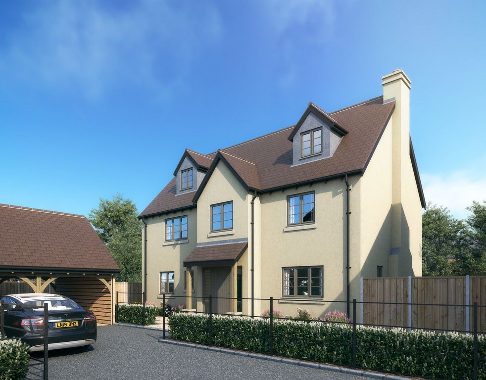 New home, 5 bed detached house for sale in Bessies Lane, Wood Burcote, Towcester Northamptonshire NN12, £1,300,000