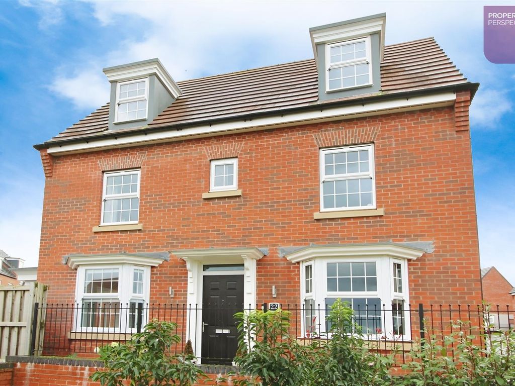4 bed detached house for sale in Rook Drive, Burton-On-Trent DE13, £369,995