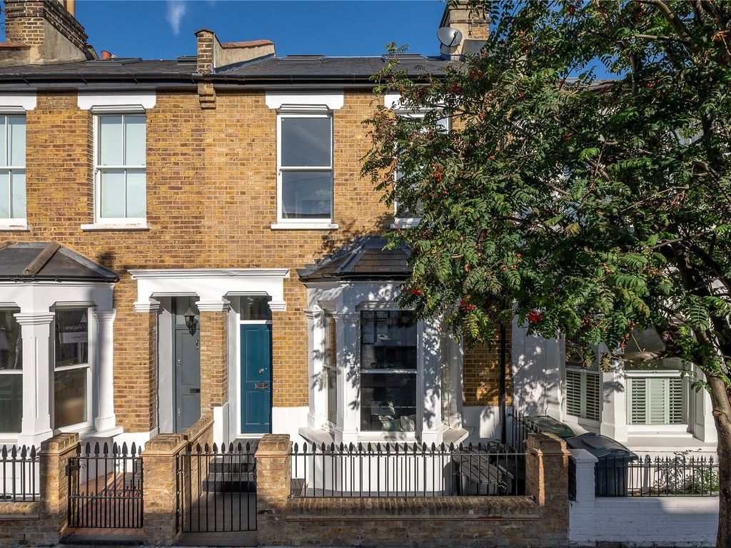 4 bed terraced house for sale in Disbrowe Road, London W6, £1,600,000