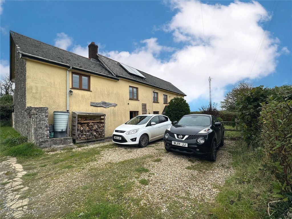 3 bed detached house for sale in Hollocombe, Chulmleigh EX18, £475,000