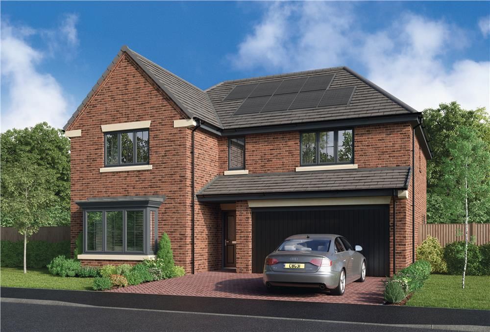 New home, 5 bed detached house for sale in "The Denford" at Western Way, Ryton NE40, £410,950