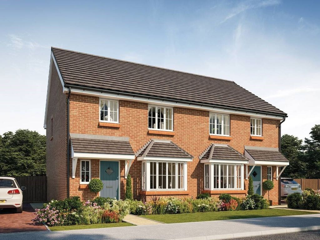 New home, 3 bed semi-detached house for sale in Redmason Road, Ardleigh, Colchester CO7, £369,995