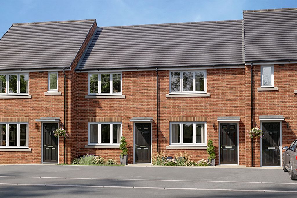 New home, 2 bed property for sale in "The Leven" at Welsh Road, Garden City, Deeside CH5, £199,995