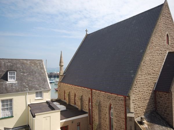 3 bed terraced house to rent in St Aubin, St Brelade JE3, £2,500 pcm