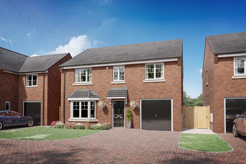 New home, 4 bed detached house for sale in "The Kingham - Plot 34" at Moor Close, Kirklevington, Yarm TS15, £359,995