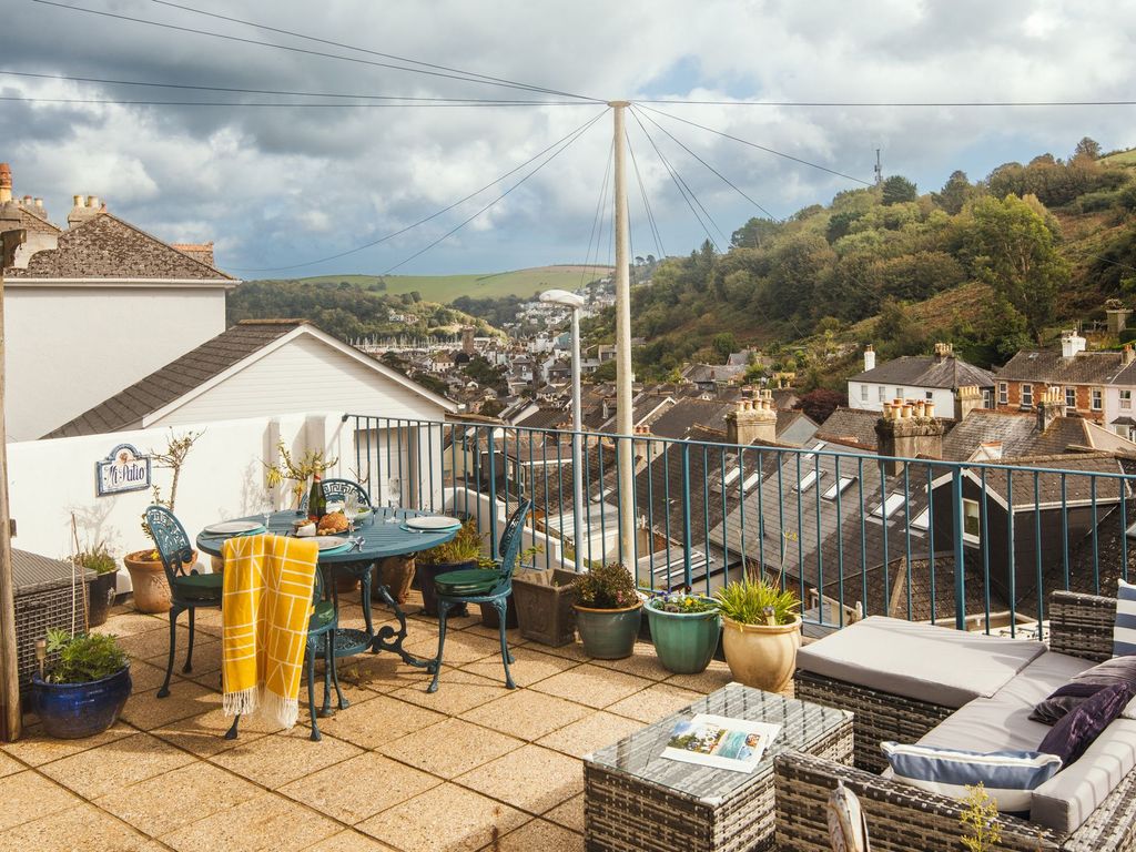 2 bed terraced house for sale in Hillside View, Lower Fairview Road, Dartmouth TQ6, £450,000