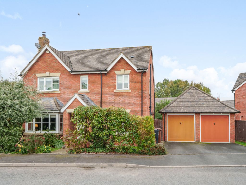 4 bed detached house for sale in Peverey Close, Ruyton Xi Towns, Shrewsbury SY4, £380,000