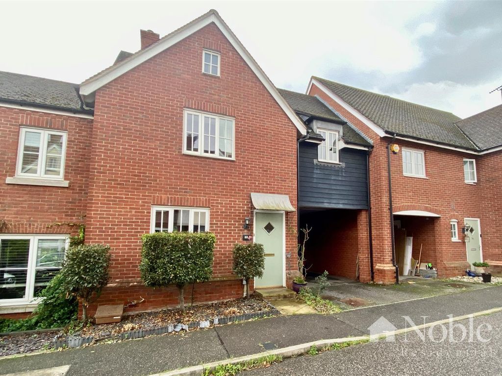3 bed terraced house for sale in The Gables, Ongar CM5, £475,000