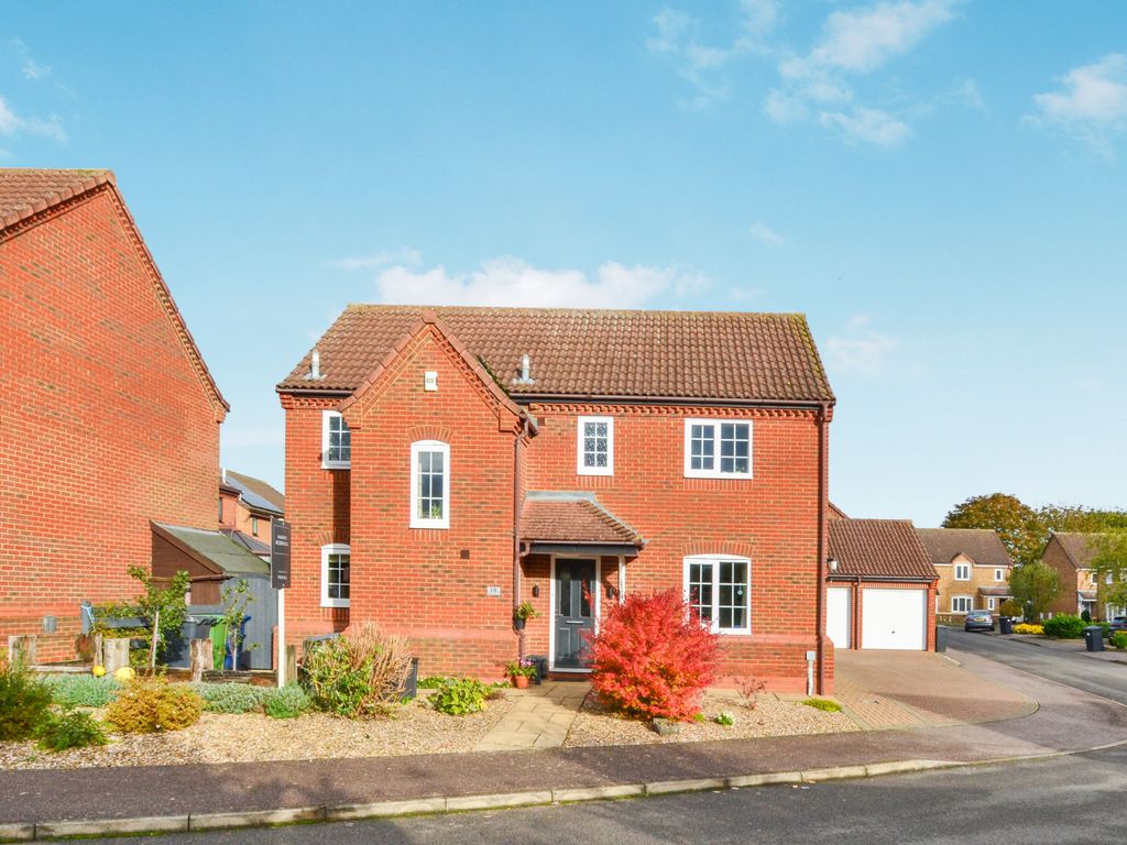 4 bed detached house for sale in Blackwood Road, Eaton Socon, St. Neots PE19, £500,000