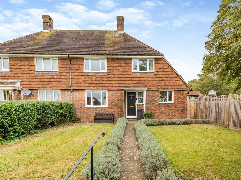 3 bed semi-detached house for sale in South Bank, Sutton Valence, Maidstone ME17, £375,000