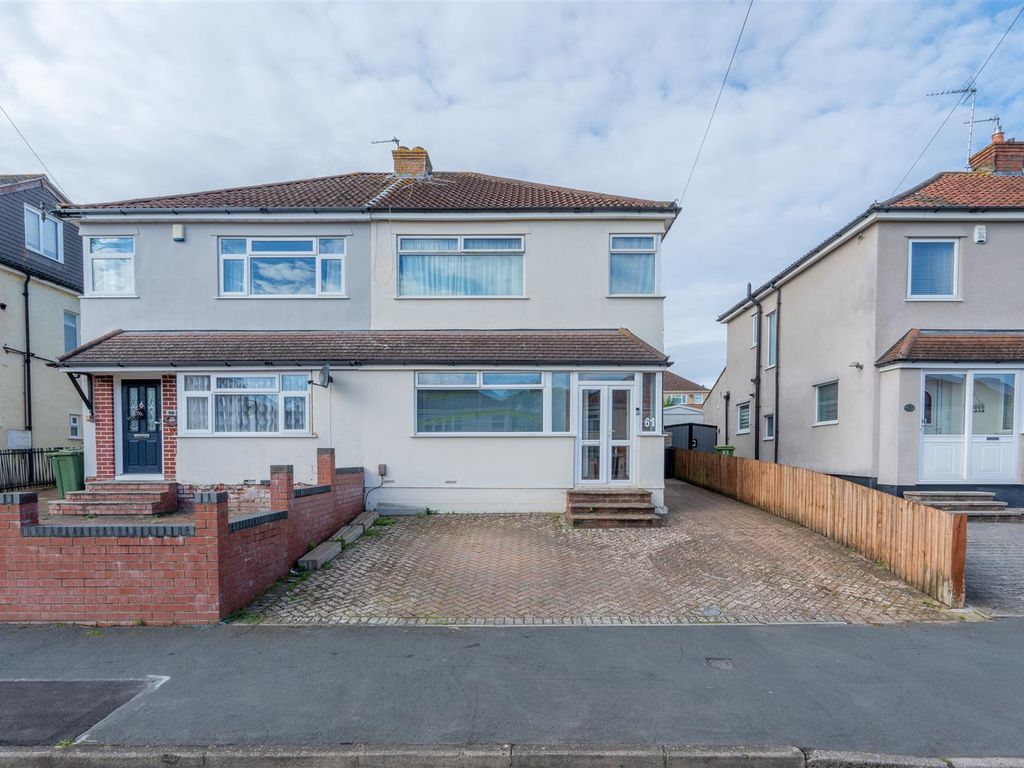 4 bed semi-detached house for sale in Whitecross Avenue, Whitchurch, Bristol BS14, £420,000