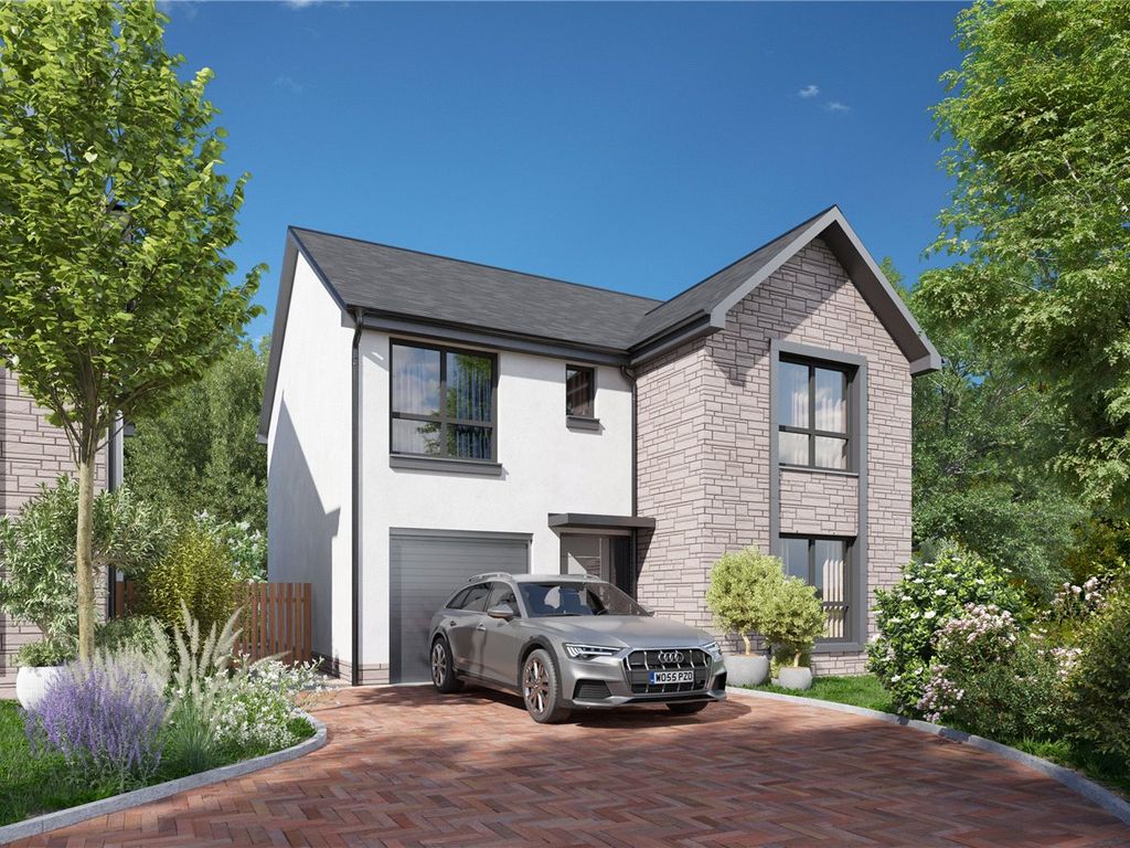 New home, 4 bed detached house for sale in Plot 1 - Cedar View, Hillfoot Drive, Howwood, Renfrewshire PA9, £442,000