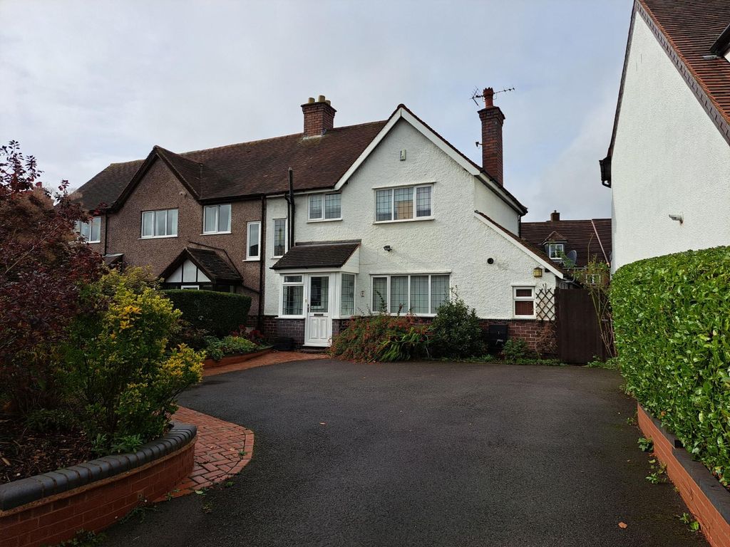 3 bed semi-detached house for sale in Hill Village Road, Four Oaks, Sutton Coldfield B75, £475,000