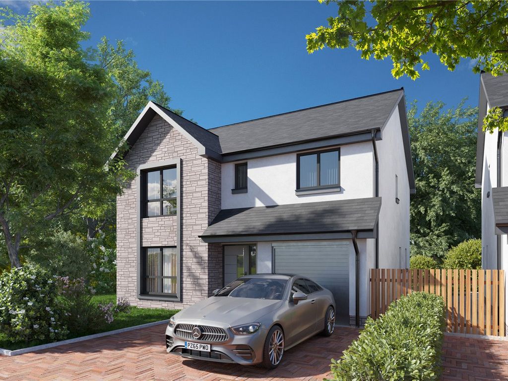 New home, 4 bed detached house for sale in Plot 2 - Cedar View, Hillfoot Drive, Howwood, Renfrewshire PA9, £435,000