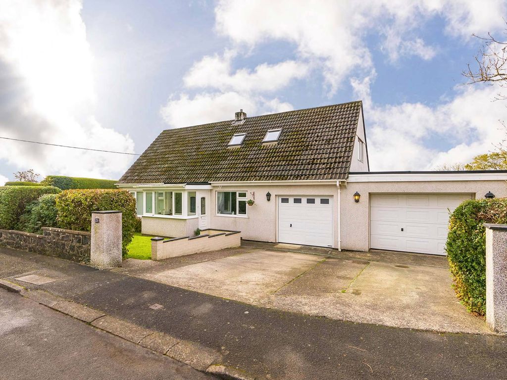 4 bed detached bungalow for sale in 23, Ballachrink, Colby IM9, £485,000
