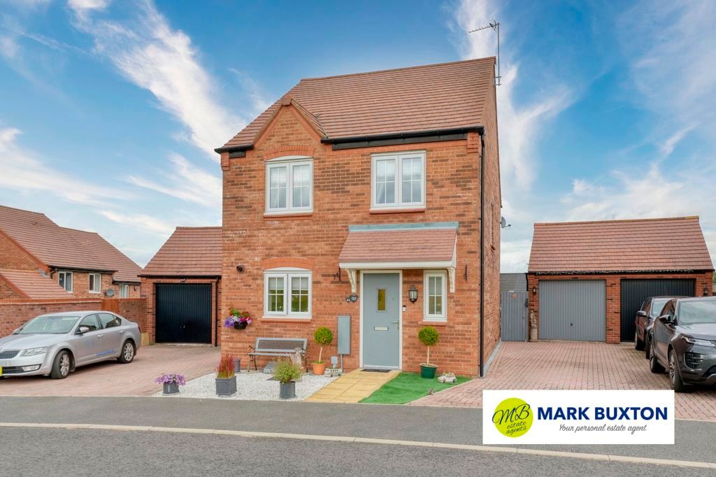 3 bed detached house for sale in Park View, Park Road, Congleton CW12, £350,000