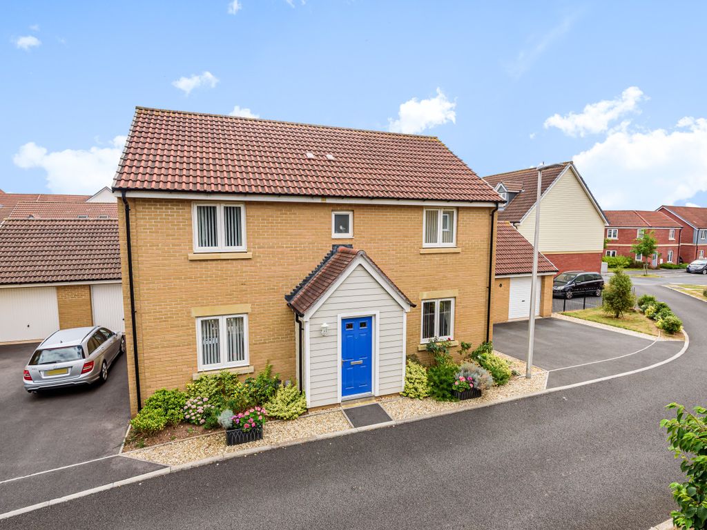 4 bed detached house for sale in Bounty Grove, Exeter EX2, £565,000