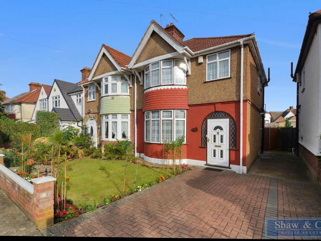 3 bed semi-detached house for sale in Heston Avenue, Heston, Hounslow TW5, £614,950