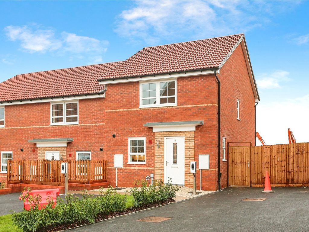 New home, 3 bed end terrace house for sale in Kirby Lane, Eye Kettleby, Melton Mowbray, Leicestershire LE14, £97,000