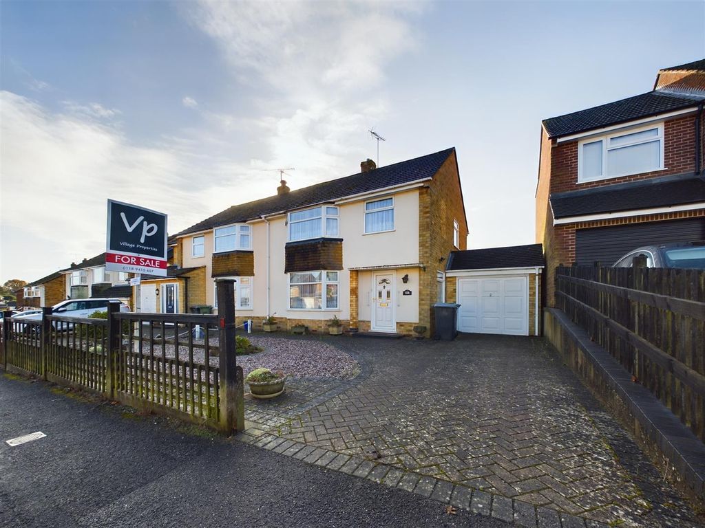 3 bed semi-detached house for sale in Warborough Avenue, Tilehurst, Reading RG31, £435,000