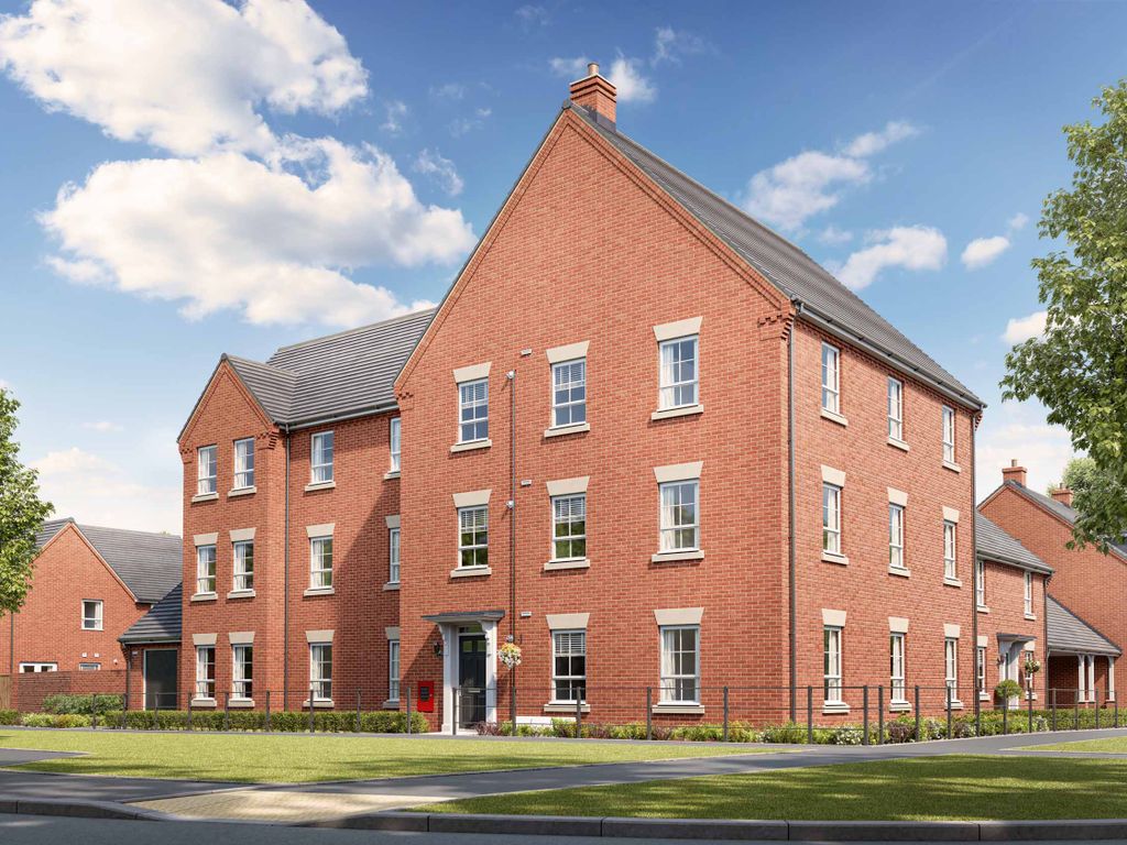 New home, 2 bed flat for sale in "Armstrongs Court" at Armstrongs Fields, Broughton, Aylesbury HP22, £245,000