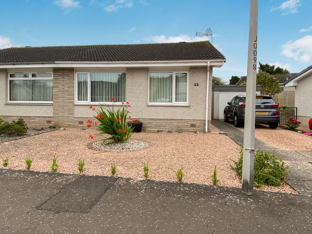 2 bed semi-detached bungalow for sale in The Nurseries, Glencarse, Perth PH2, £175,000