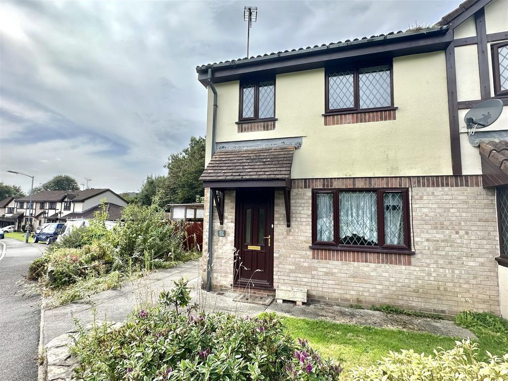 3 bed semi-detached house for sale in Longpark Way, St. Austell PL25, £210,000