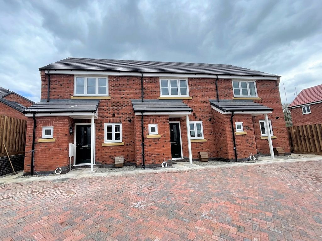 New home, 2 bed terraced house for sale in Roundhouse Way, Loughborough LE12, £180,000