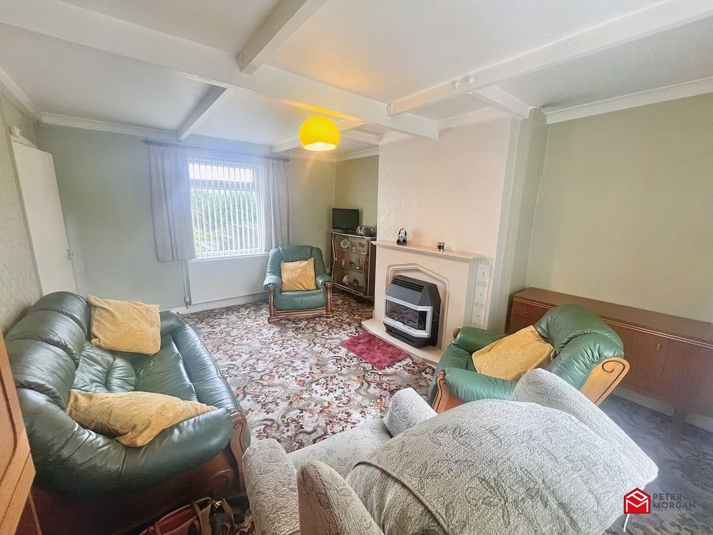 3 bed semi-detached house for sale in Llan Road, Llangynwyd, Maesteg, Bridgend. CF34, £150,000