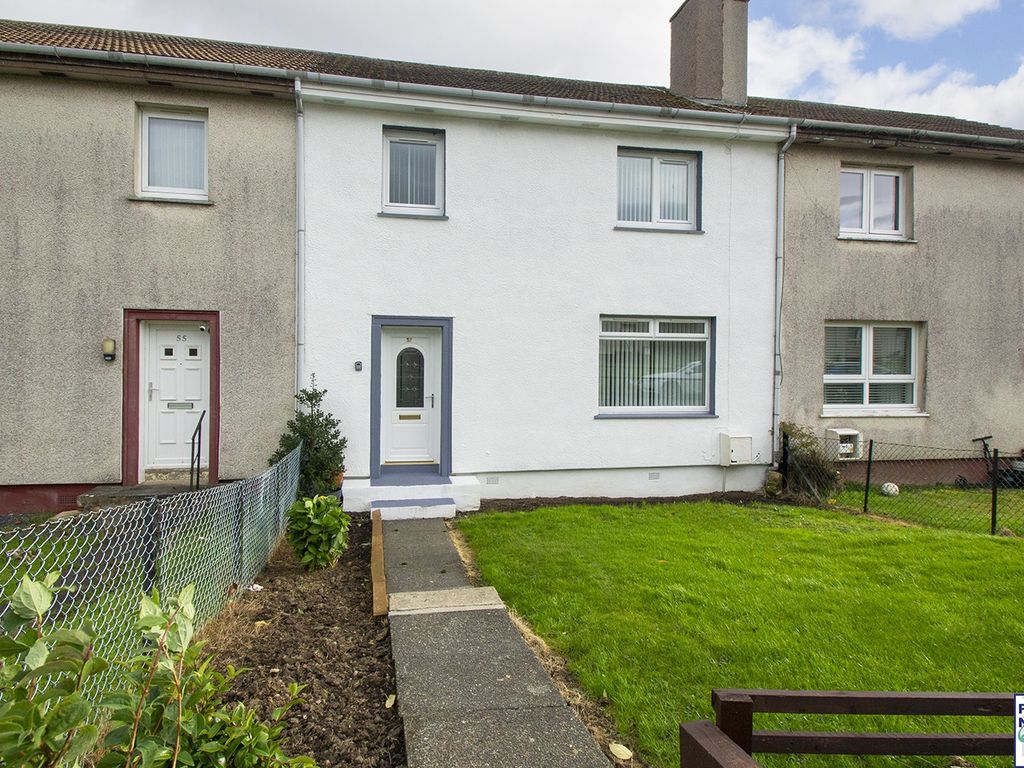 3 bed terraced house for sale in Downieston Place, Patna KA6, £62,500