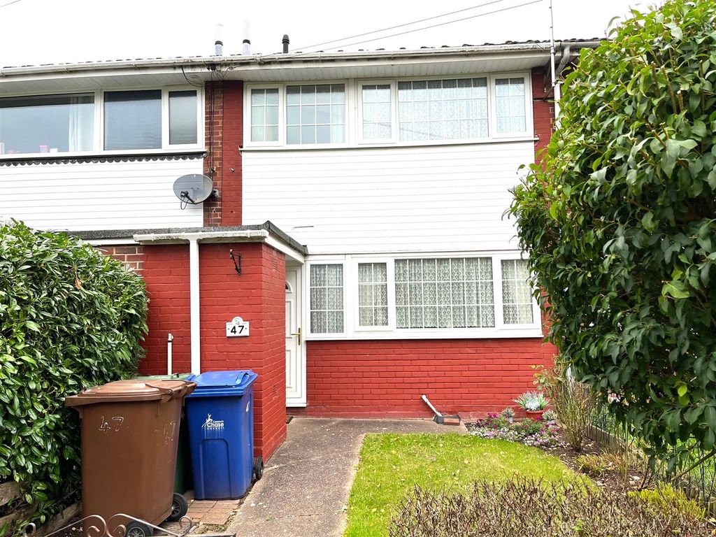 3 bed terraced house for sale in Bracken Way, Rugeley WS15, £160,000