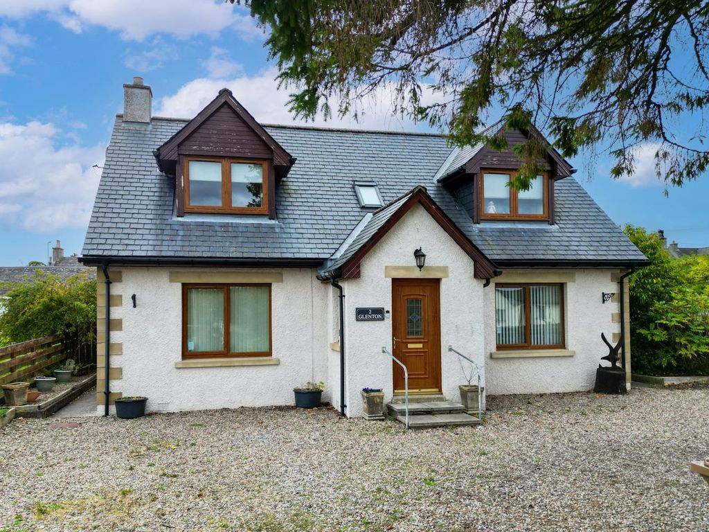 4 bed detached house for sale in Lecht Drive, Tomintoul, Ballindalloch AB37, £250,000