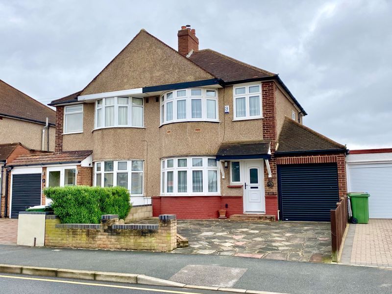 3 bed semi-detached house for sale in Steynton Avenue, Bexley DA5, £500,000