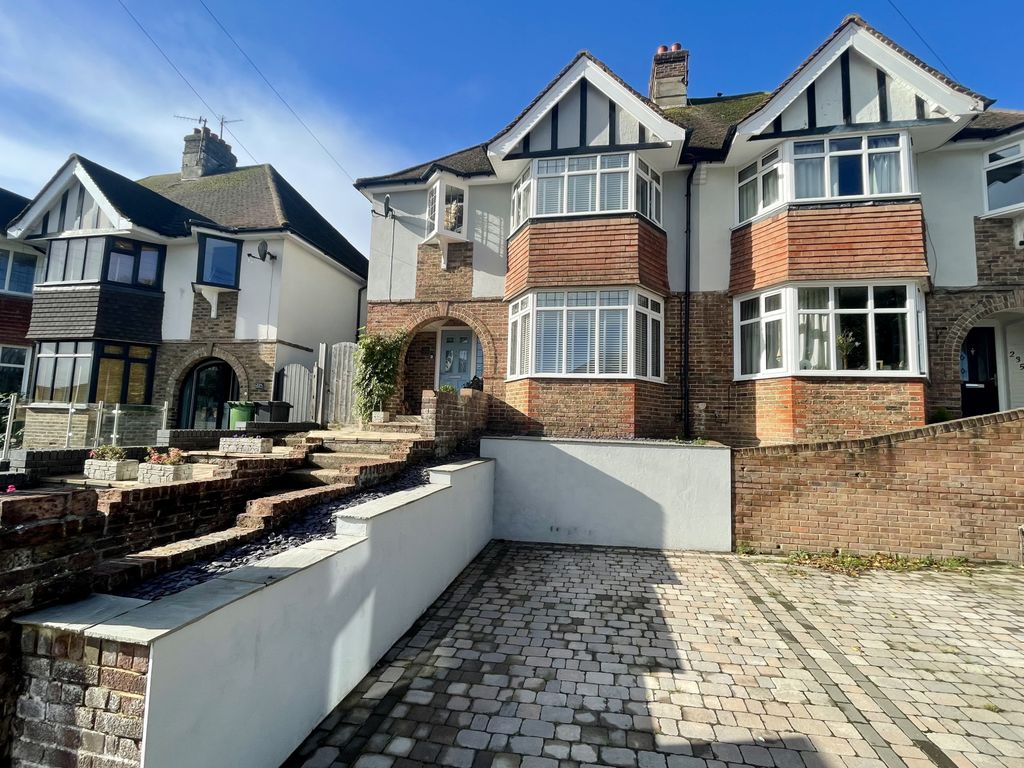 3 bed semi-detached house for sale in Victoria Drive, Eastbourne, East Sussex BN20, £475,000